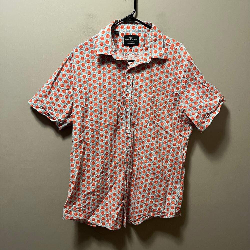 Rodd & Gunn Watermelon Sports Fit Casual Button‎ Down Size XL